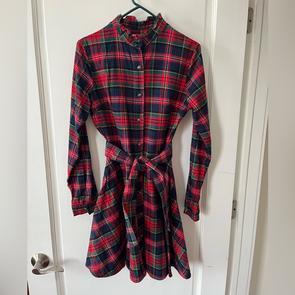 Kiel James Patrick Plaid Button-Up Dress